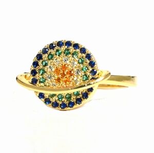 Crystal Spinner Ring